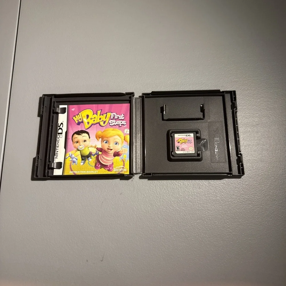My Baby First Steps Nintendo Ds, CIB, Complete With Manual